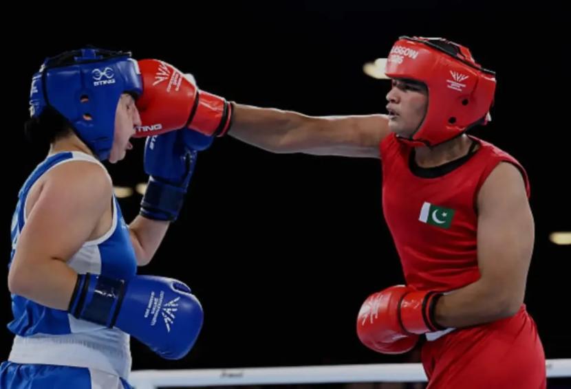 Fatima Zahra, Pakistan's first female Commonwealth Games boxing medallist Fatima Zahra, Pakistan's first female Commonwealth Games boxing medallist