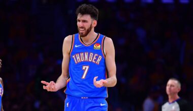 OKC Thunder forward Chet Holmgren