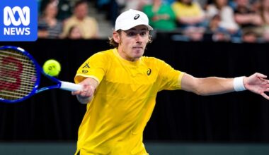 Alex de Minaur to lead Australia in Davis Cup group tie against Poland in Brisbane