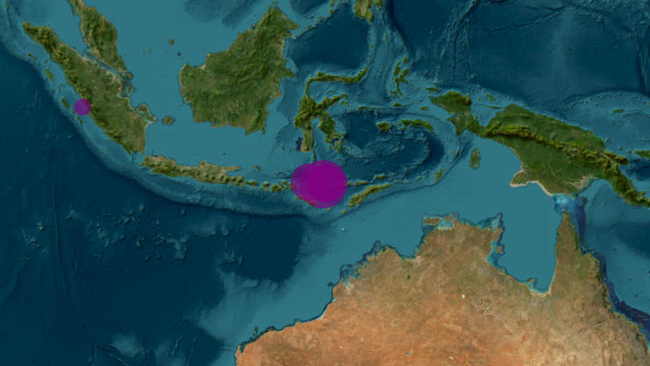 A 7.7 magnitude earthquake struck off Indonesia’s Flores island early Saturday, triggering a tsunami warning.