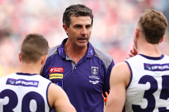 Dockers assistant Jaymie Graham was a candidate for the Essendon job.