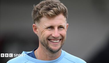 England Test captain Joe Root smiles