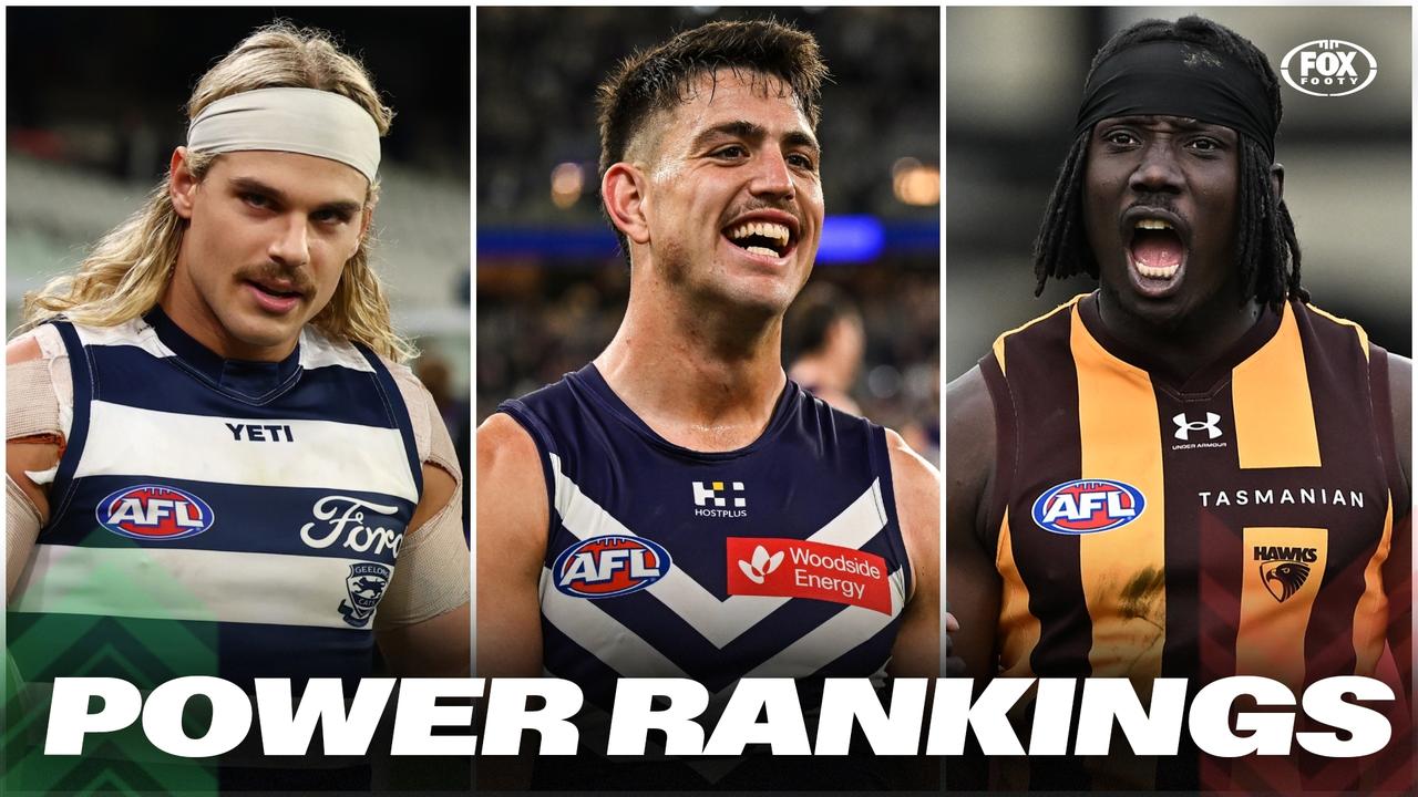 AFL 2026, Power Rankings after Round 21