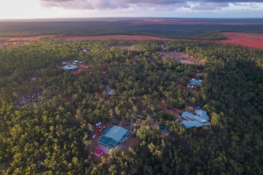Drone shot Garma