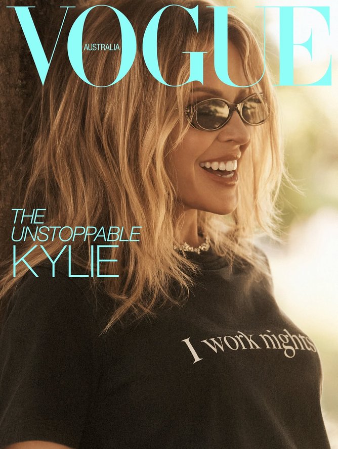 Vogue Australia revealed its September 2026 issue featuring pop icon Kylie Minogue.