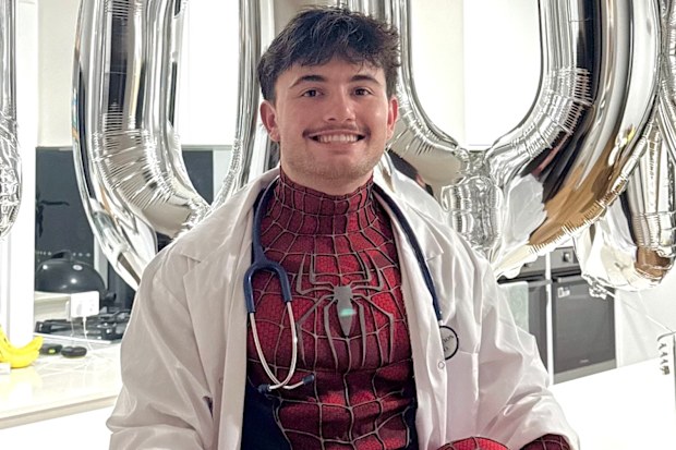 George Mann as Dr. Spider-Man