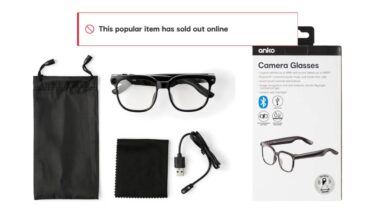 Kmart's $89 smart glasses sell out as shoppers adopt camera tech