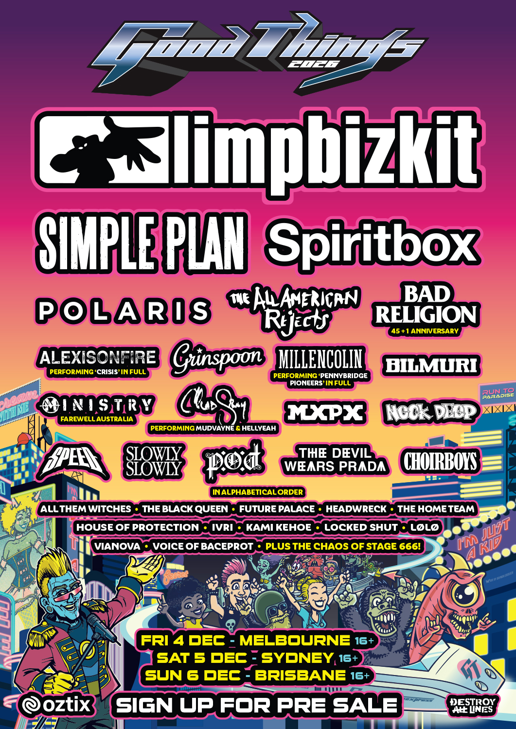 Good Things 2026 line-up