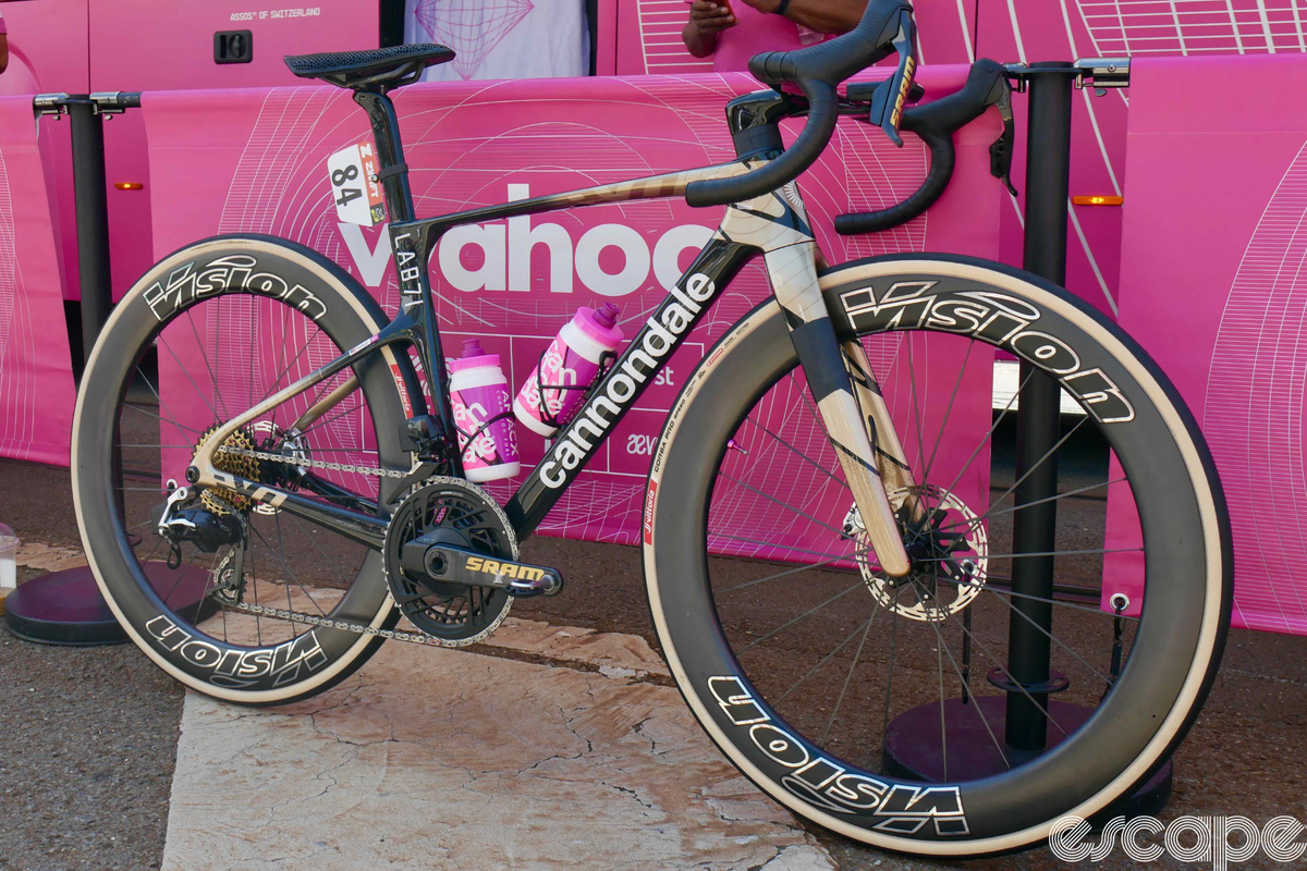 Pro bike: Kristen Faulkner's custom Cannondale Supersix Lab71