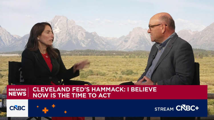 Watch CNBC's full interview with Cleveland Fed’s Beth Hammack