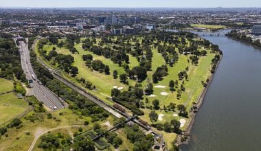 The sprawling green space that will soon be transformed into a multi-billion-dollar AI data centre precinct
