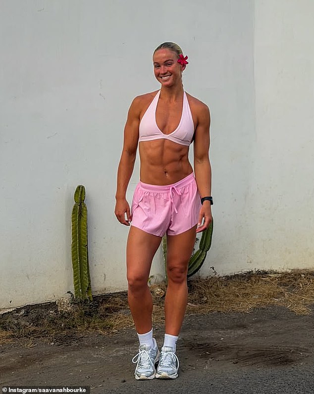 What Cooper didn¿t know is that Bourke is, in fact, a fitness coach and launched her own business, Saavfit, earlier this year