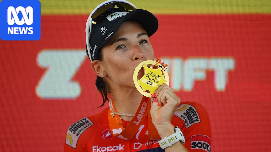 Kimberley Le Court wins Tour de France Femmes stage as Marlen Reusser keeps overall lead