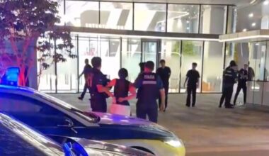 Woman arrested after attacking YG Entertainment headquarters door with golf club in Seoul
