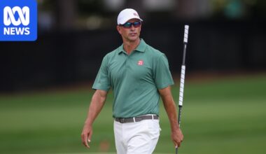 Adam Scott tied for third after third round of PGA Tour Championship