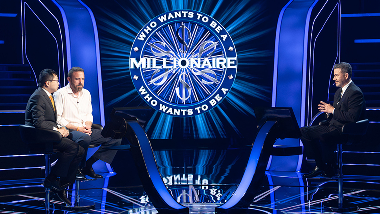 Jimmy Kimmel won the Emmy for outstanding host for a game show for his stint on Who Wants to Be a Millionaire last year. He’s nominated again this year.