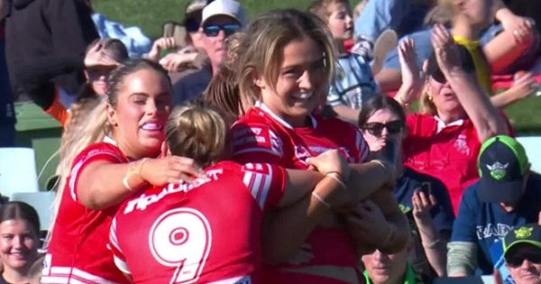 Tahlia O'Brien Try | NRL.com