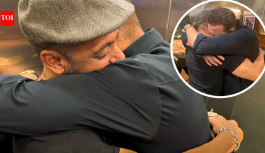 Salman Khan shares photos of his emotional reunion with Sanjay Dutt: 'I love you Baba'﻿ |