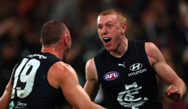 Carlton vs Brisbane Lions LIVE: AFL round 21 2026, scores, results, odds, stats and start time from Marvel Stadium