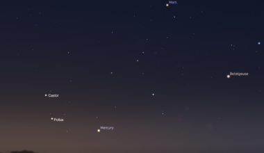 The Sky Today on Sunday, August 2: Mercury at greatest western elongation