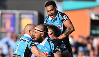 NRL 2026: Cronulla Sharks defeat South Sydney Rabbitohs, signal premiership threat
