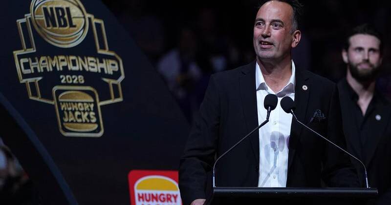 CEO David Stevenson new teams who want to enter the NBL must have a venue capacity of 8000 people. Photo: Robbie Stephenson/AAP PHOTOS