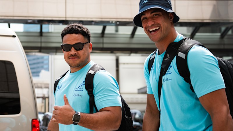 Wallabies vs Japan: Australia land in Osaka for clash with Eddie Jones’ team