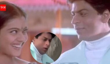 When Shah Rukh Khan's accidental fall made Rahul and Anjali's first meeting in 'Kabhi Khushi Kabhie Gham' even more memorable | Hindi Movie News