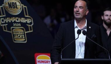 CEO David Stevenson new teams who want to enter the NBL must have a venue capacity of 8000 people. Photo: Robbie Stephenson/AAP PHOTOS