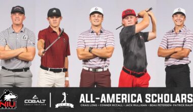 Five Huskies Named GCAA Cobalt Golf All-America Scholars