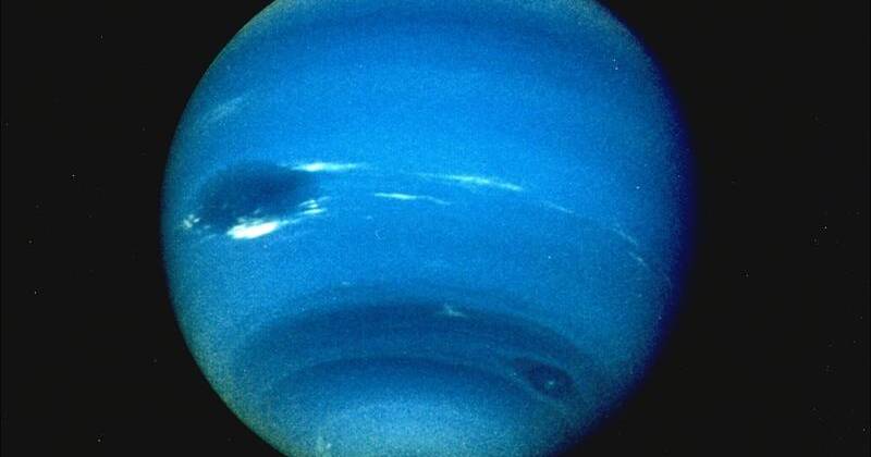 Neptune's moon Triton is unusual in that it orbits in the opposite direction of its planet's spin. Photo: AP PHOTO