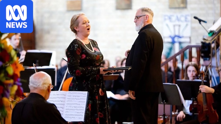 Australian singers Christopher and Miriam Allan connect across continents