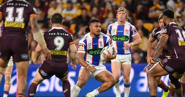Francis Manuleleua, Newcastle Knights, NRL season 2026, Raiders v Knights, Round 23
