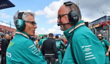 Aston Martin performance director to leave after 13 years with Formula 1 team