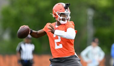 Shedeur Sanders ranked last among 35 QBs as Browns camp battle looms