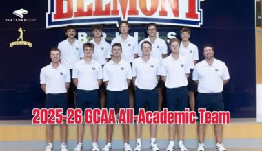 Men's Golf Garners GCAA All-Academic Team Award