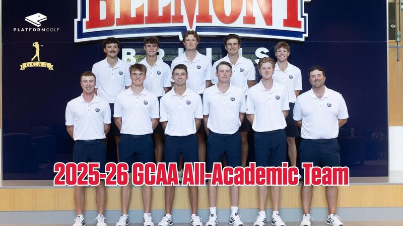 Men's Golf Garners GCAA All-Academic Team Award