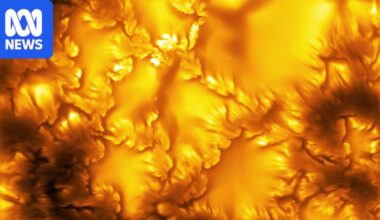 Sun's swirling surface captured in spectacular detail by world's largest solar telescope