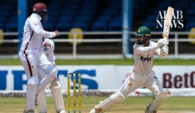 Pakistan beats West Indies to end 8-match overseas losing streak in cricket tests