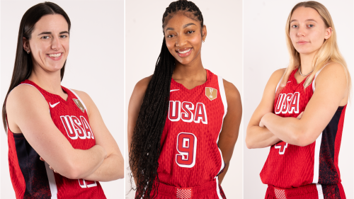 Caitlin Clark, Angel Reese, Paige Bueckers