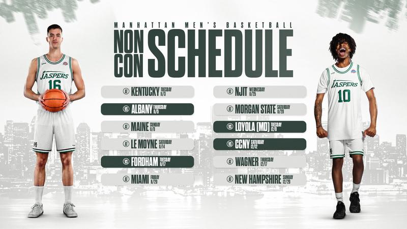 Men’s Basketball Releases 2026 Non-Conference Schedule