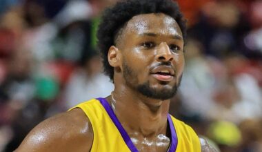 Lakers Proposed to Trade Bronny James to 76ers in 3-Team Deal for Star Guard