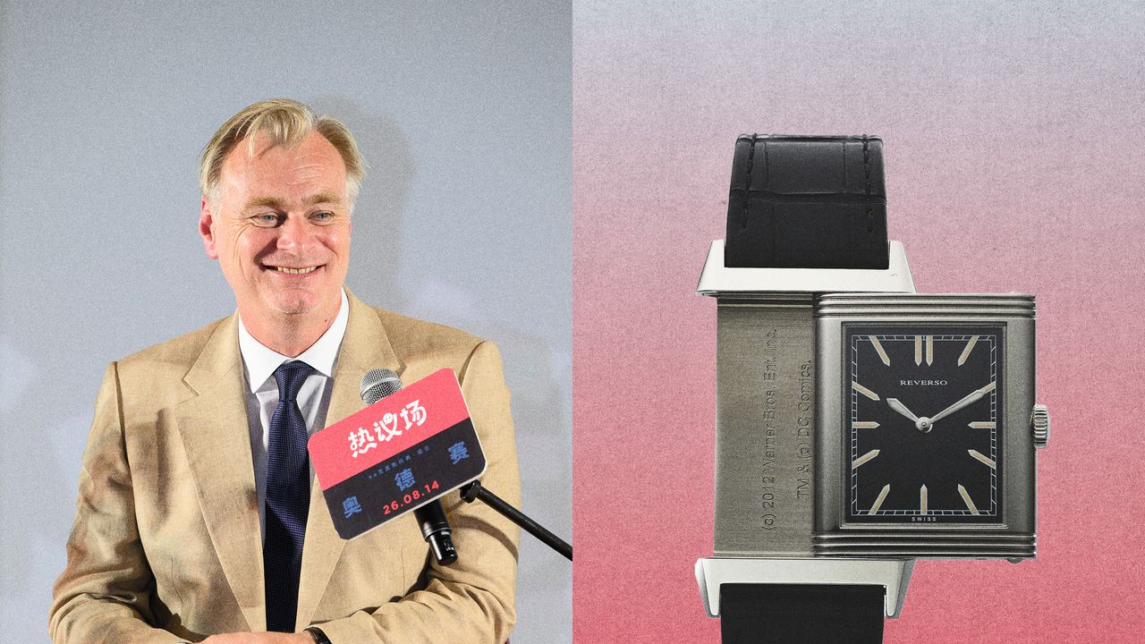 Chris Nolan Is Wearing His Rare “Batman” Reverso Again