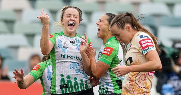 Charlotte Basham Try | NRL.com