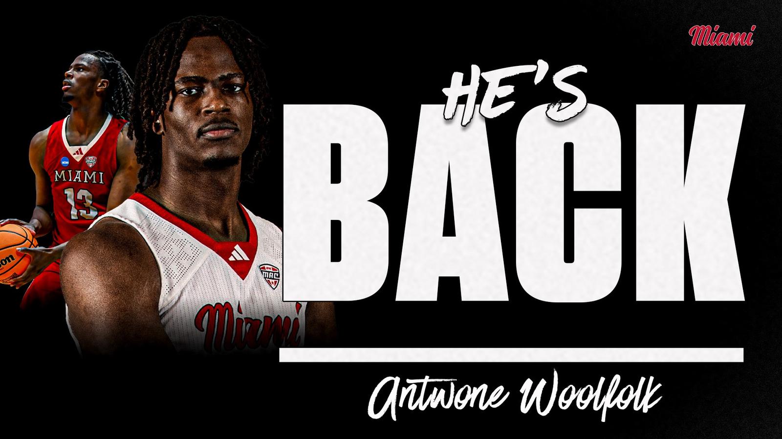 Woolfolk to Return to RedHawks for 2026-27 Season