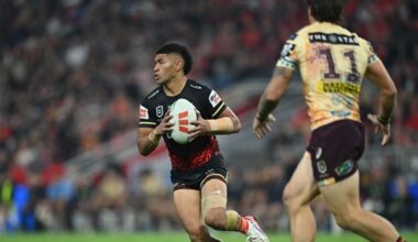 Isaiya Katoa, Dolphins, NRL season 2026, Round 23, Dolphins v Broncos, Sea Eagles v Dolphins