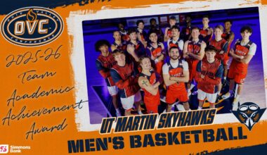 UT Martin Claims 2025-26 Ohio Valley Conference Team Academic Achievement Award For Men’s Basketball