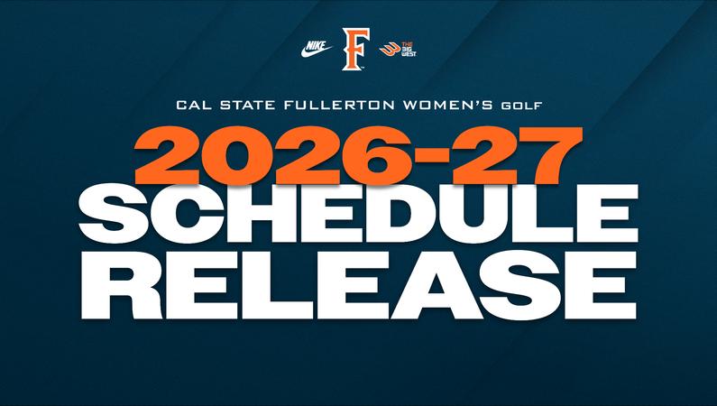 Women's Golf Announces 2026-27 Schedule