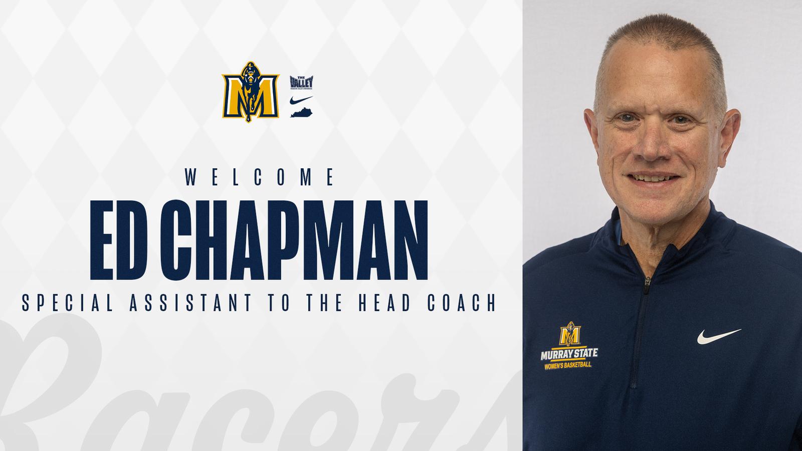Racers Add Ed Chapman to 2026-27 Staff