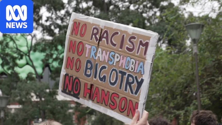 Students down books to rally in Australian cities against One Nation and Pauline Hanson